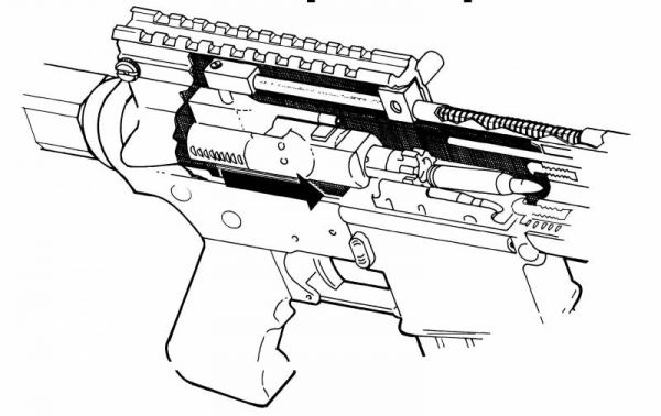 Пистолет из винтовки: Olympic Arms OA-93