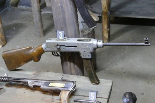 Партизанский пистолет-пулемет П.Е. Бордюкова